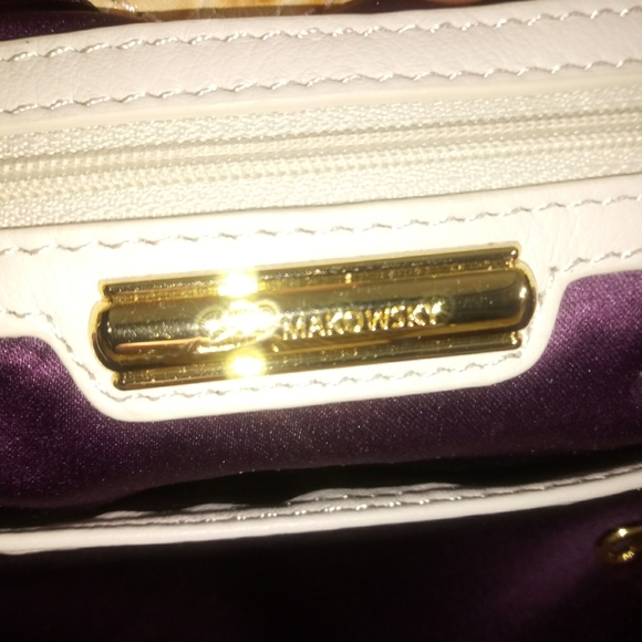 🪶 - B. Makowsky tan leather Purse - Picture 7 of 8